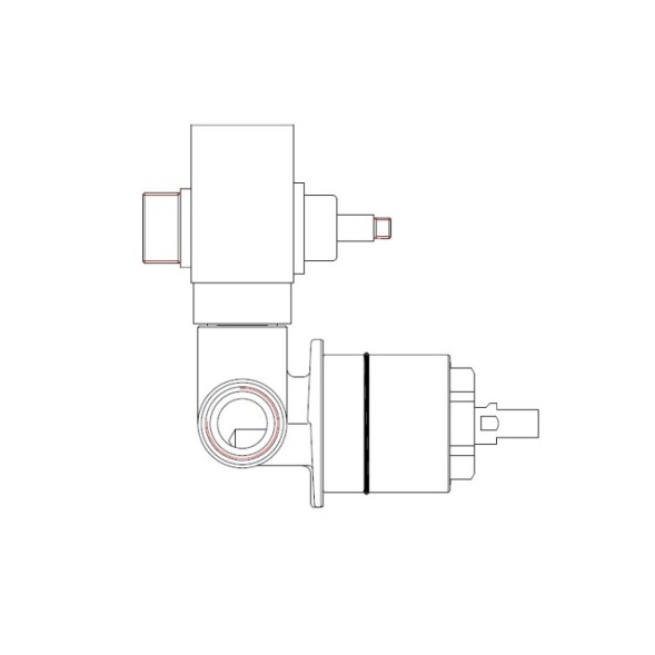 Nicolazzi Внутрення часть назначение-смеситель для душа C3796 цвет не окрашен