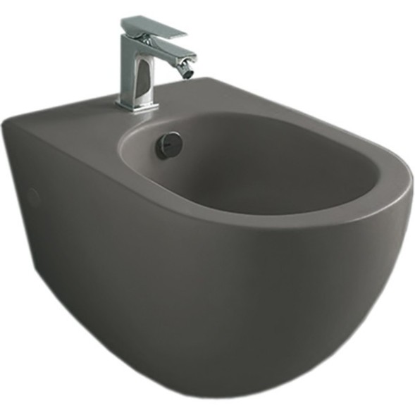 Биде Artceram File 2.0 подвесное  с одним отверстием  цвет Grey Olive FLB001 15 00