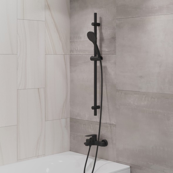 Paini 09YO111 Смеситель для ванны Нове , чёрный