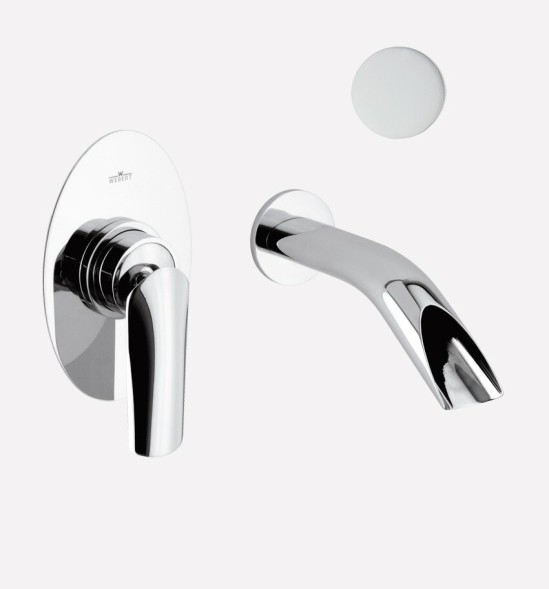 Смеситель для раковины Webert Aria AI830606844. белый