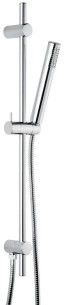 Emmevi, душевой комплект: штанга, лейка, шланг, шланговое соединение. C02760, цвет хром C02760CR