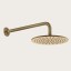 Gessi Верхний душ, Anello, Diamantao, 218*218, цвет брашированная бронза PVD  63448#726