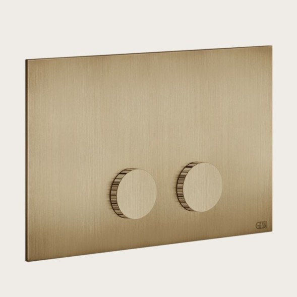 Gessi Клавиша смыва, Geberit Sigma 8#12, шгв 245*5*155, цвет медь брашированная  54611#708