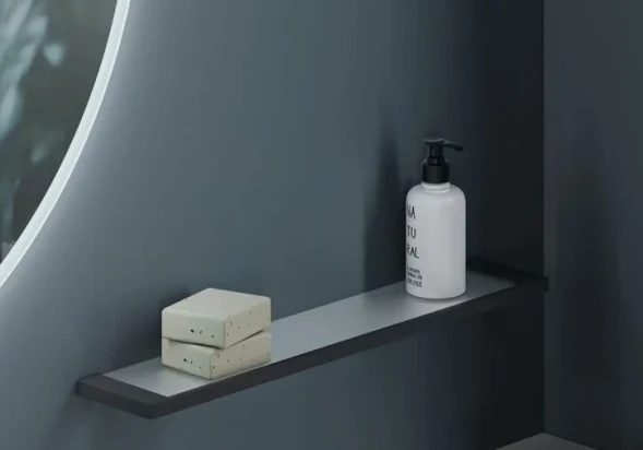 Полочка стекло KLUDI VELA C 3197339 подвесная