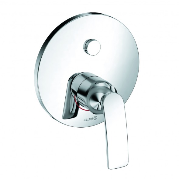 Смеситель KLUDI BALANCE 526590575 для ванны и душа встраиваемый внешняя часть с автоматическим переключателем воды PUSH&amp;SWITCH