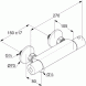 Термостат KLUDI BASIC 350020538 для душа настенный с подключением шланга