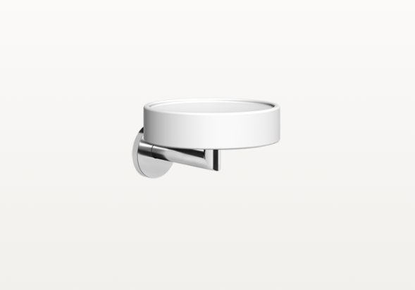 Gessi Мыльница, шгв 115*127*78, цвет белый#хром