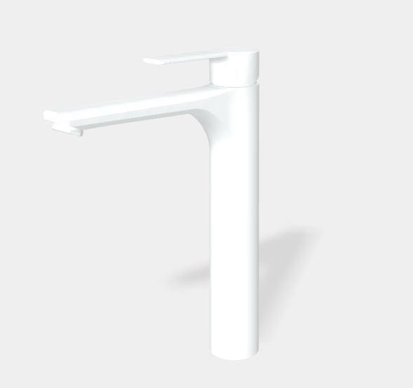 Смеситель для раковины, Fima Carlo Frattini, Mast, цвет-белый матовый F3131/HBS.1