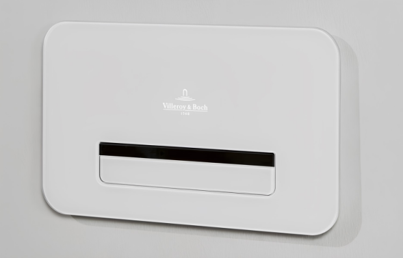 Villeroy&amp;Boch Клавиша смыва, ViConnect, для унитаза, шгв 269*13*161, цвет-Glass Glossy White 922311RE