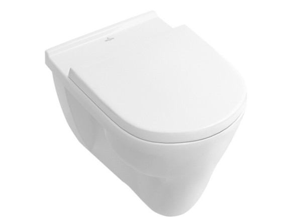 Villeroy&amp;Boch Унитаз, O'Novo, подвесной, шгв 360*560*360, CeramicPlus, цвет-альпийский белый 566210R1