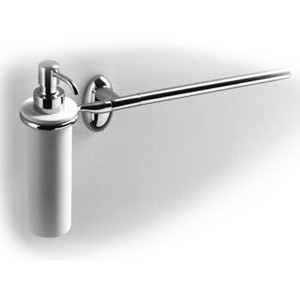 Полотенцедержатель с дозатором COLOMBO DESIGN VIVA B2674 настенный цвет хром