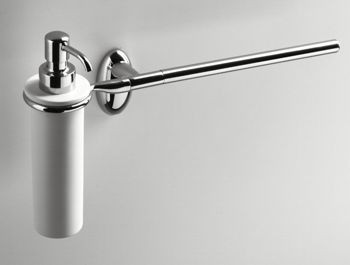 Полотенцедержатель с дозатором COLOMBO DESIGN VIVA B2674 настенный цвет хром