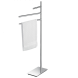 Стойка COLOMBO DESIGN SQUARE B9915 напольная с полотенцедержателем цвет хром