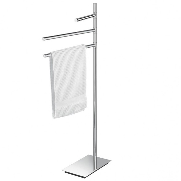 Стойка COLOMBO DESIGN SQUARE B9915 напольная с полотенцедержателем цвет хром