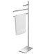 Стойка COLOMBO DESIGN SQUARE B9915 напольная с полотенцедержателем цвет хром