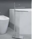 Стойка COLOMBO DESIGN SQUARE B9915 напольная с полотенцедержателем цвет хром