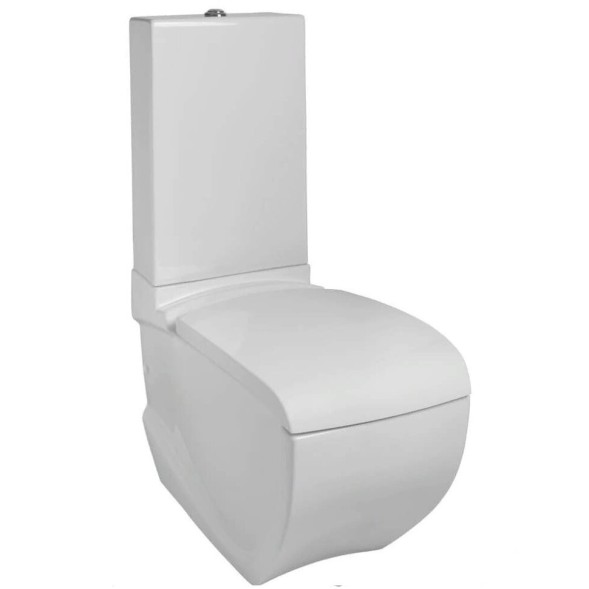 Сиденье с крышкой Artceram Hi Line с микролифтом цвет белый HIA001 01 71