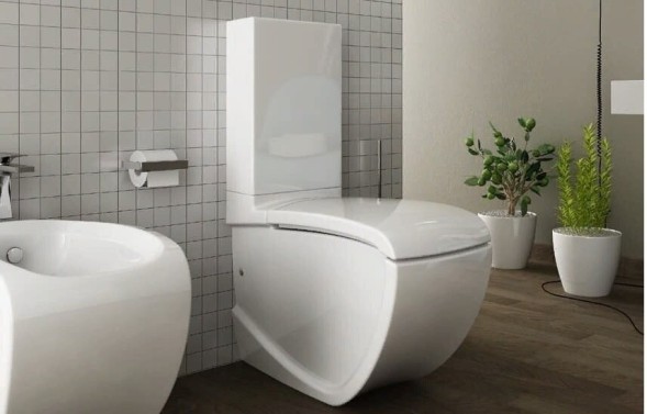 Сиденье с крышкой Artceram Hi Line с микролифтом цвет белый HIA001 01 71