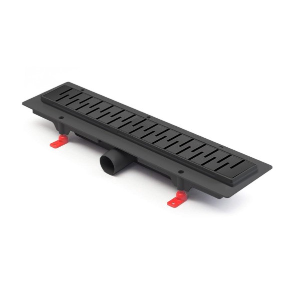 Paini Душевой лоток Medium 450 мм, черный матовый