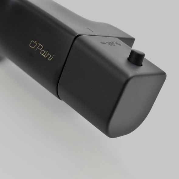 Paini 09YO111TH Смеситель для ванны Нове с термостатом, черный