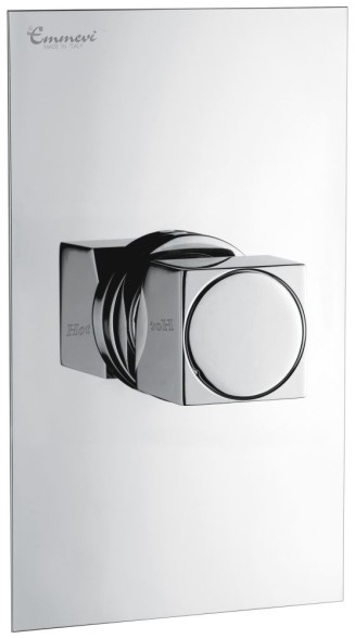 Emmevi Siris, однорычажный встраиваемый смеситель для душа, цвет хром 47009/CR
