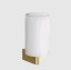 Gessi Стакан, Origini, шгв 75*105*160, цвет белый#брашированный никель 66407#149