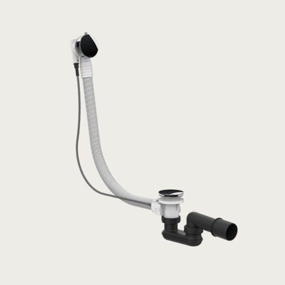 Gessi Слив перелив, Technical Accessories, длина троса, мм 700, цвет черный брашированный металл  01452#707