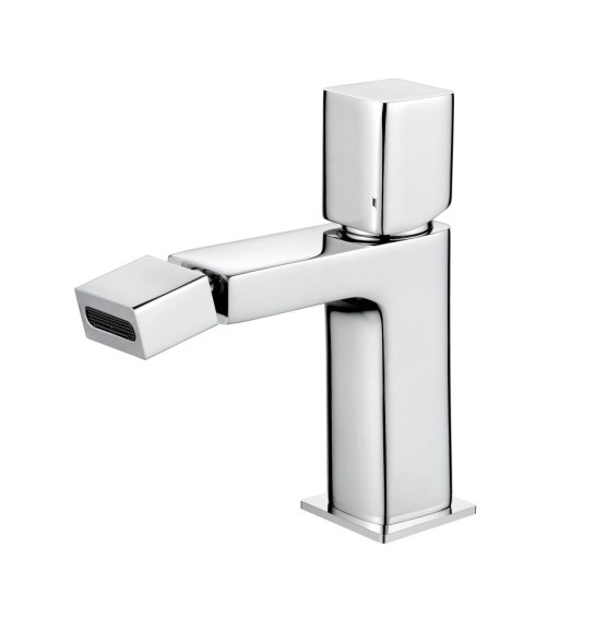 AQG QB, однорычажный смеситель для биде  без донного клапана, цвет хром