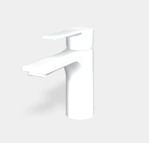 Смеситель для раковины, Fima Carlo Frattini, Mast, цвет-белый матовый F3131BS