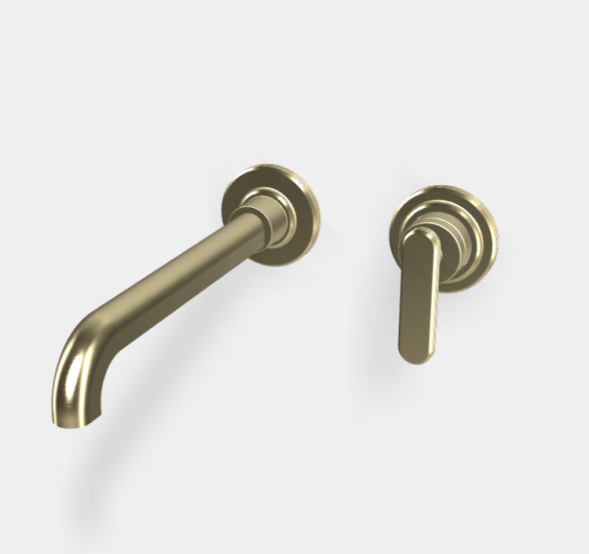 Смеситель для раковины, Fima Carlo Frattini, Park Lane, цвет-шампань брашированная F1301WZX9HS