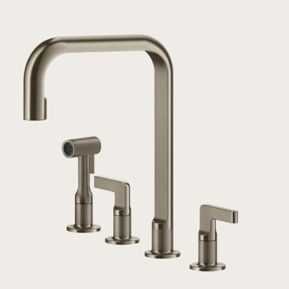 Gessi Смеситель для кухни, Inciso, цвет Никель матовый 58703#149
