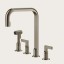 Gessi Смеситель для кухни, Inciso, цвет Никель матовый 58703#149