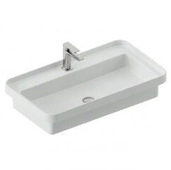 Раковина ArtCeram Fuori Scala встраиваемая  с одним отверстием цвет белый  TFL0350100