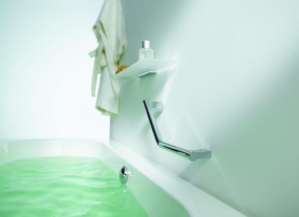 Поручень LANGBERGER LEDRO 28056B подвесной цвет хром