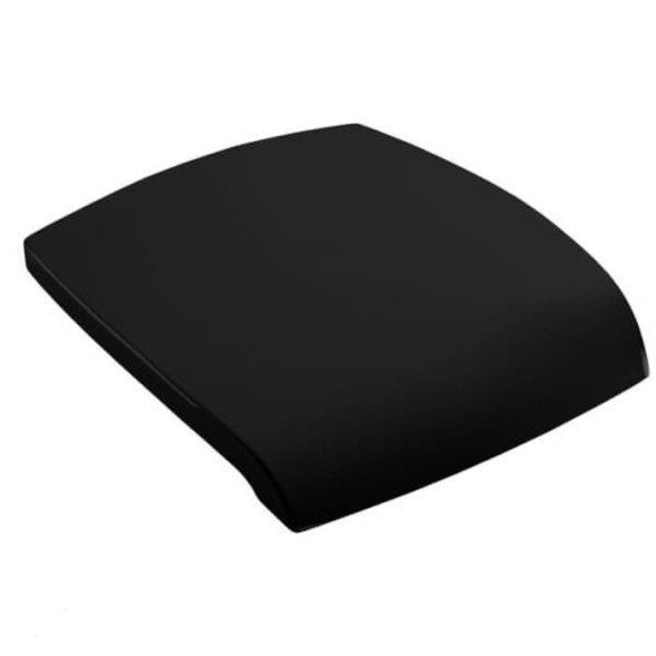 Сиденье с крышкой Artceram Hi-Line с микролифтом цвет черный/хром HIA0010371