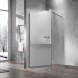 Vincea Душевая перегородка Волк-Ин (Walk-In) VSW-1H900MRGM, 900*2000, вороненая сталь, стекло зеркальное