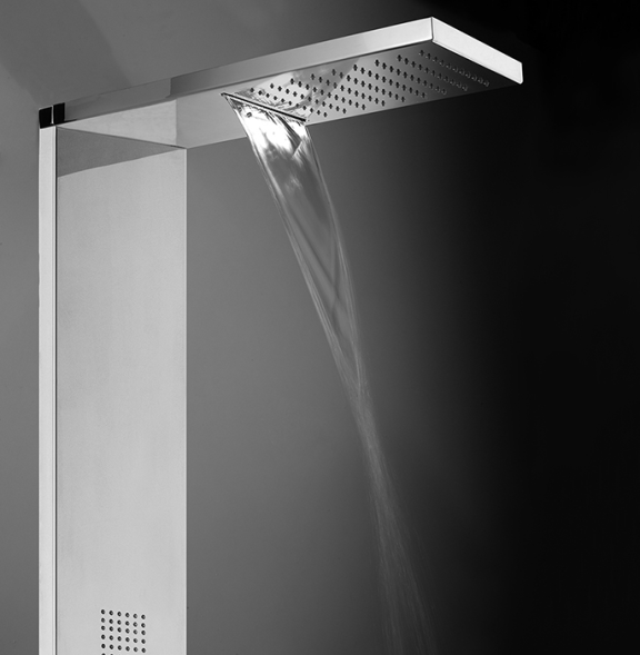 Душевая система Bossini Cosmo L00897.030 со смесителем термостатом цвет хром