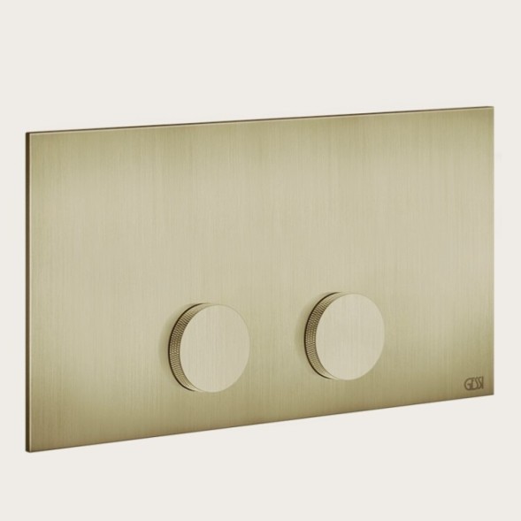 Gessi Клавиша смыва, для унитаза, шгв 245*5*155, цвет золото   54611#246