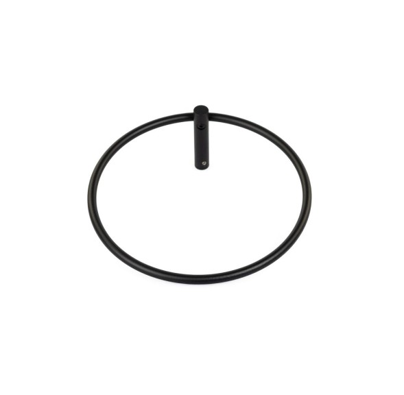 Stil Haus Hashi, полотенцедержатель - кольцо, цвет чёрный матовый