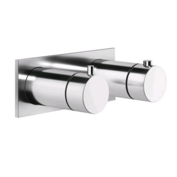 Gessi Смеситель для душа, Anello, на 2 потребителя, цвет хром 63334#031