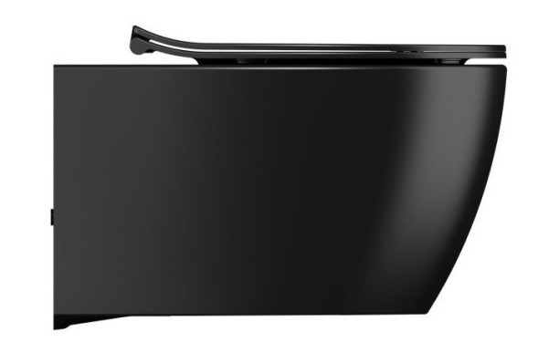 Унитаз ISVEA Sentimenti Neo Vortex (смыв торнадо), подвесной ШГВ 363*510*400 цвет черный матовый 10AR02013-2N