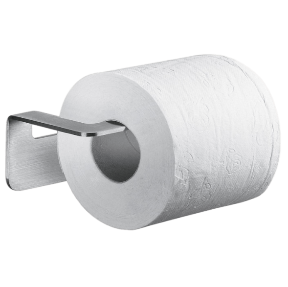 Держатель туалетной бумаги COLOMBO DESIGN OVER B7008 без крышки цвет нержавеющая сталь