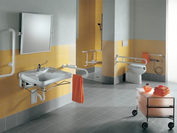 Поручень HATRIA AUTONOMY Y0CR01 подвесной цвет белый