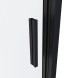 Vincea Душевая дверь Альфа Alpha VDS3-3AL900CLB, 900, черный, стекло прозрачное