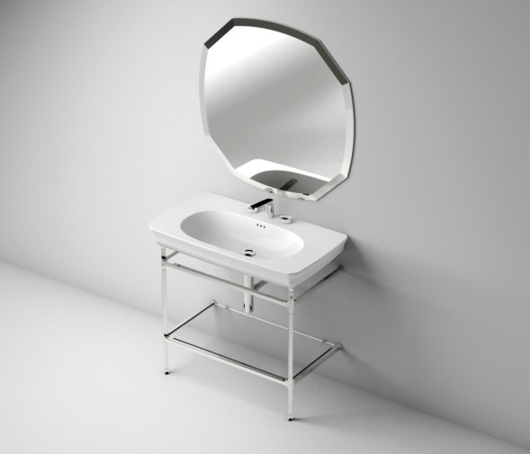 Зеркало Artceram Civitas круглое настенные без подсветки CIA011