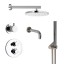 Paini Комплект на 3 потребителя с термостатом Cox , для ванны/душа, хром