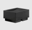 Gessi Мыльница, Rettangolo, шгв 105*85*56.5, цвет чёрный#черный брашированный металл  20826#707