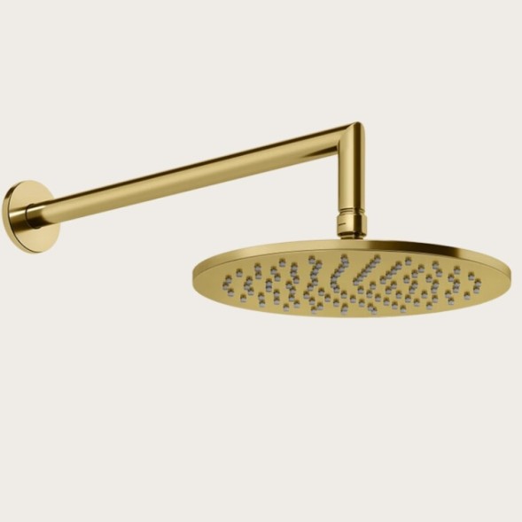 Gessi Верхний душ, VENTI20, 129, цвет Старинная латунь  65158#713