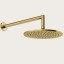 Gessi Верхний душ, VENTI20, 129, цвет Старинная латунь  65158#713
