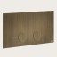Gessi Клавиша смыва, для унитаза, шгв 245*5*155, цвет латунь  54611#710